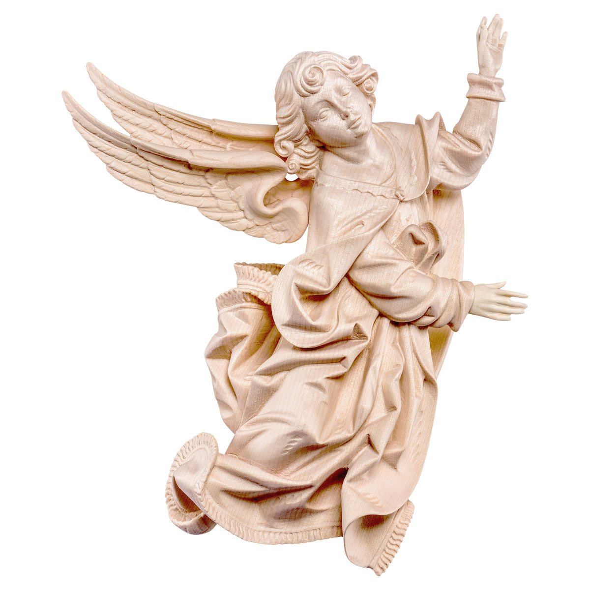 Wooden statue of Riemenschneider angel