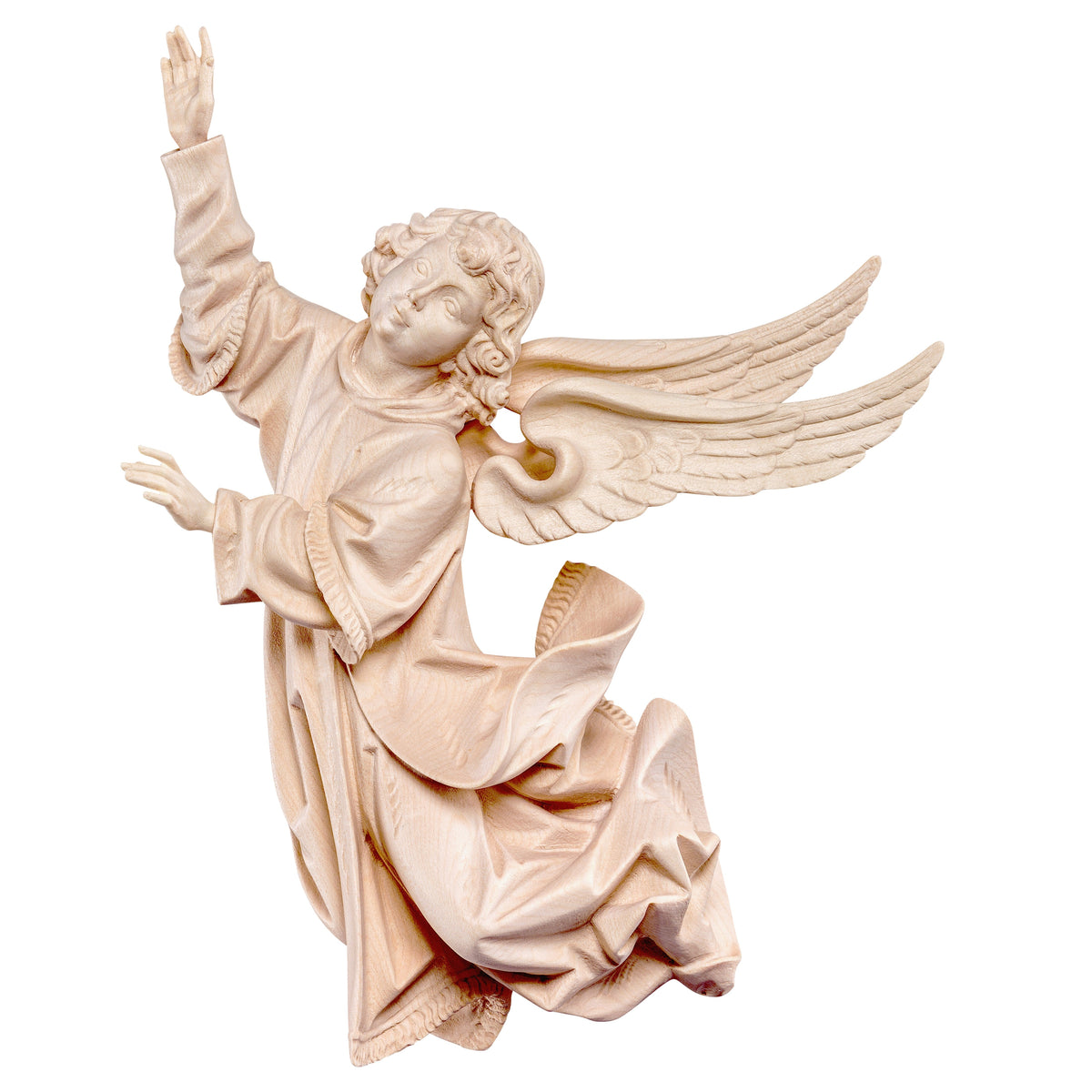 Wooden statue of Riemenschneider angel