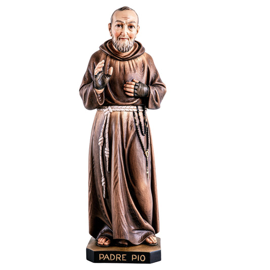 Wooden Statue of Saint Padre Pio