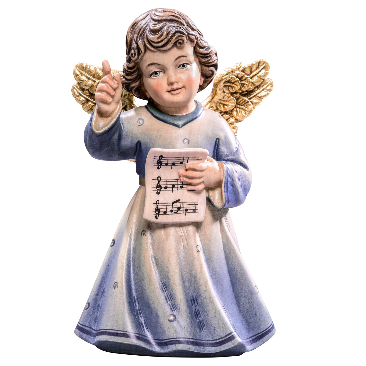 Wooden statue of Sissi angel conductor