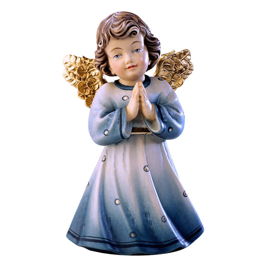 Wooden statue of Sissi angel praying