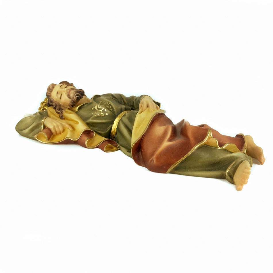 Wooden Statue of Sleeping St. Joseph