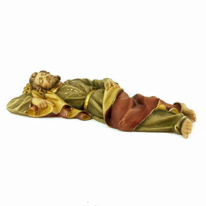 Wooden Statue of Sleeping St. Joseph