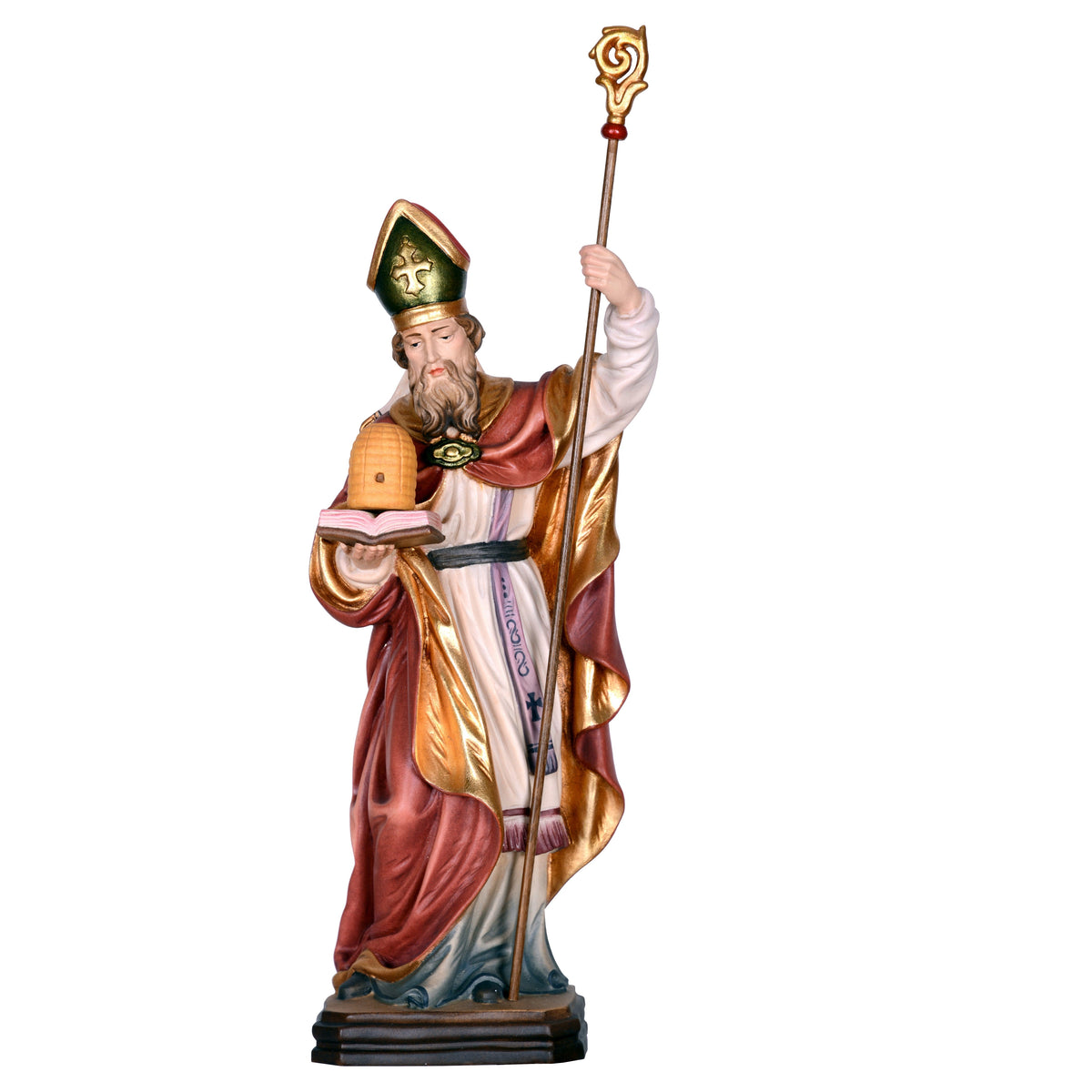 Wooden Statue of St. Ambrose of Milan