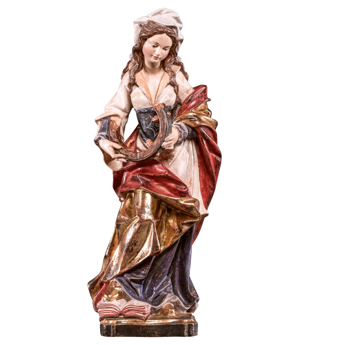 Wooden Statue of St. Catherine