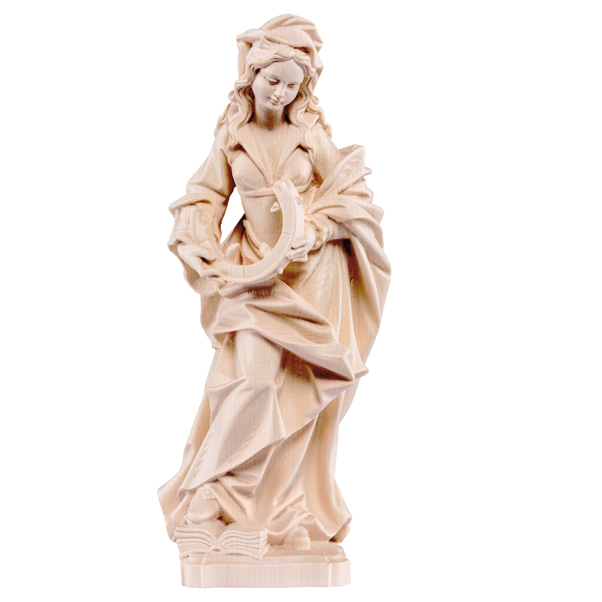 Wooden Statue of St. Catherine
