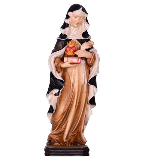 Wooden Statue of St. Gertrude
