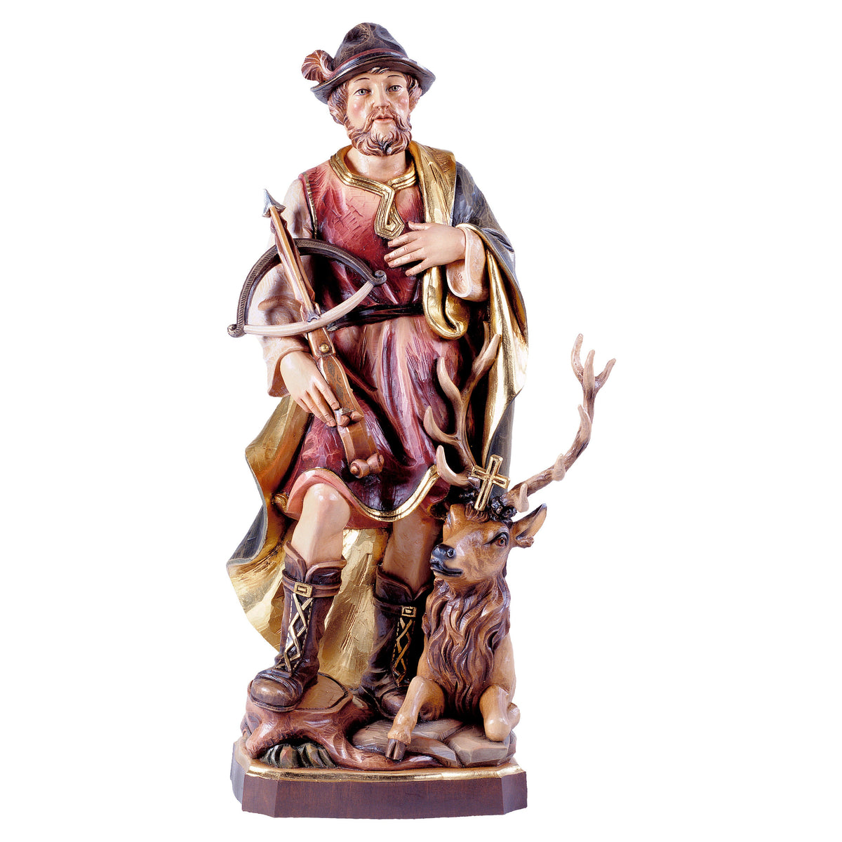 Wooden Statue of St. Hubertus