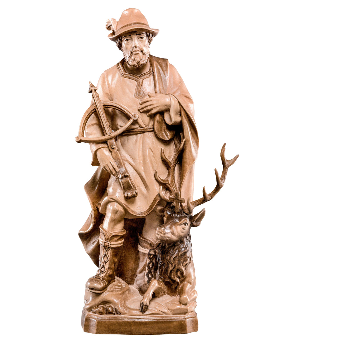 Wooden Statue of St. Hubertus