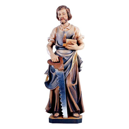 Wooden Statue of St. Joseph as Carpenter