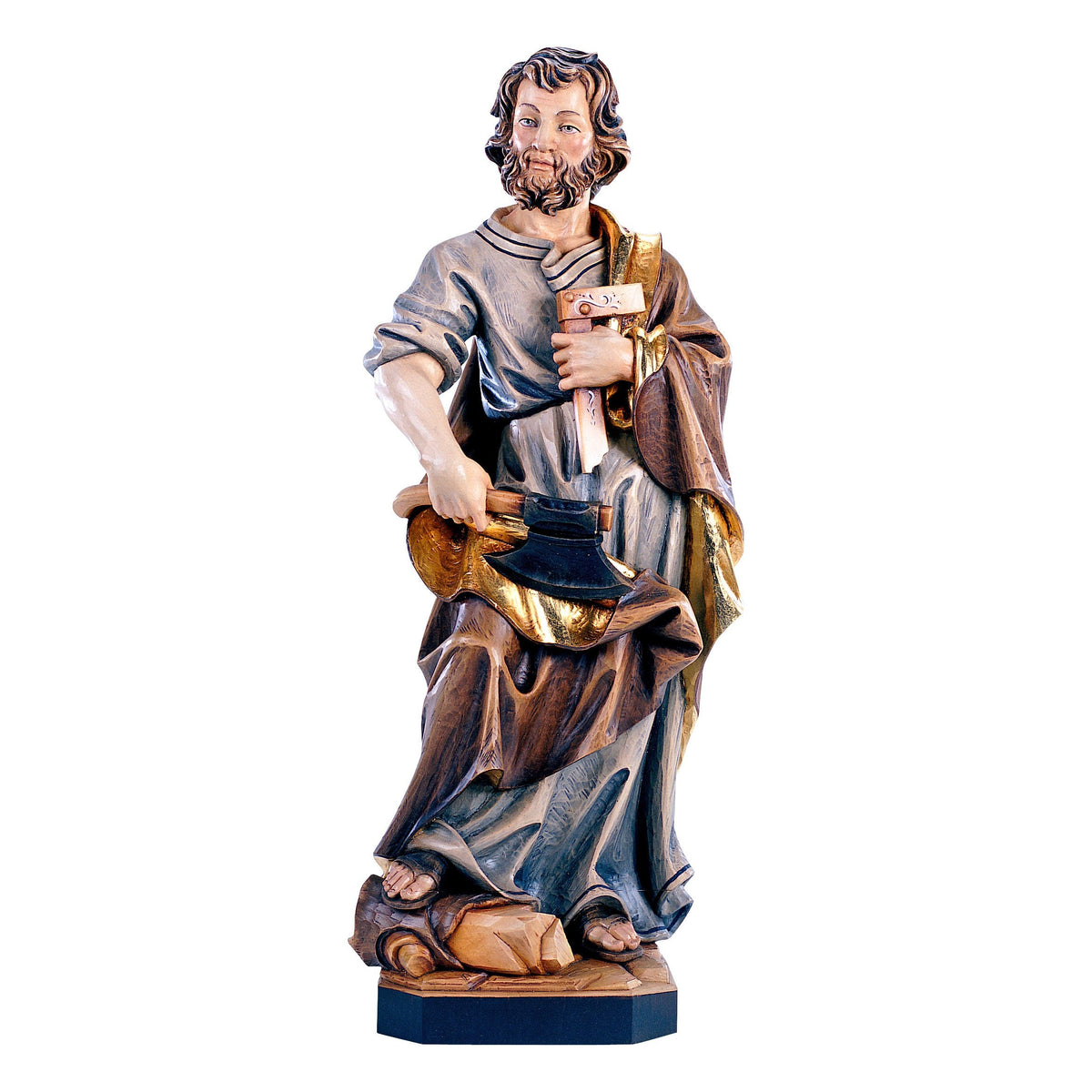 Wooden statue of St. Joseph the carpenter