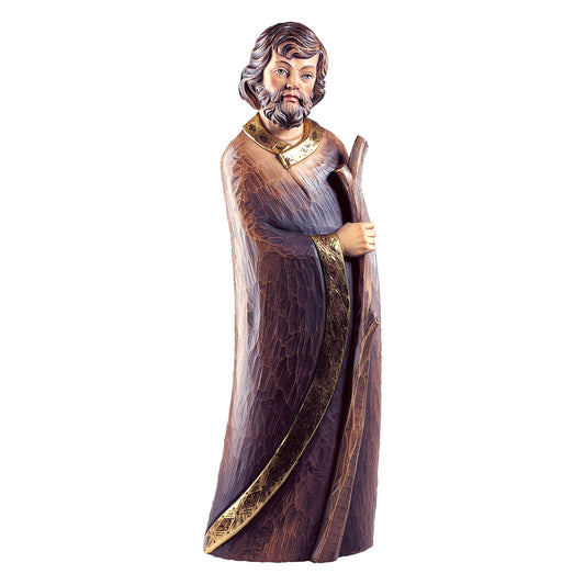 Wooden Statue of St. Joseph the Shepherd