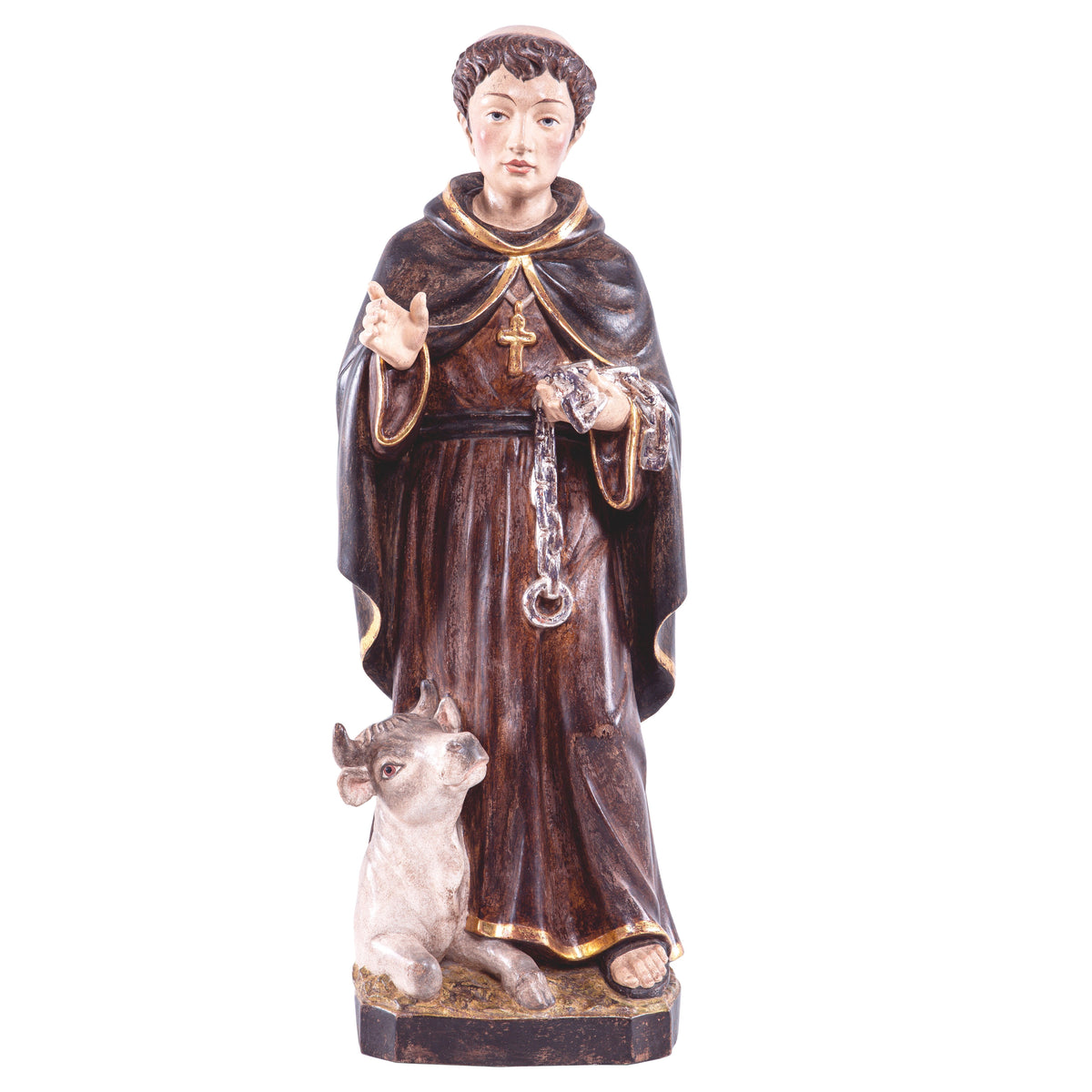 Wooden Statue of St. Leonard of Noblac