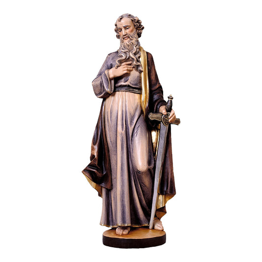 Wooden statue of St. Paul