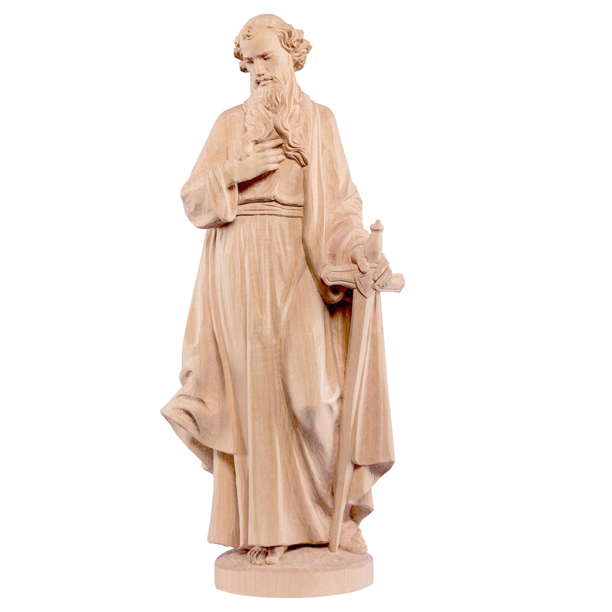 Wooden statue of St. Paul