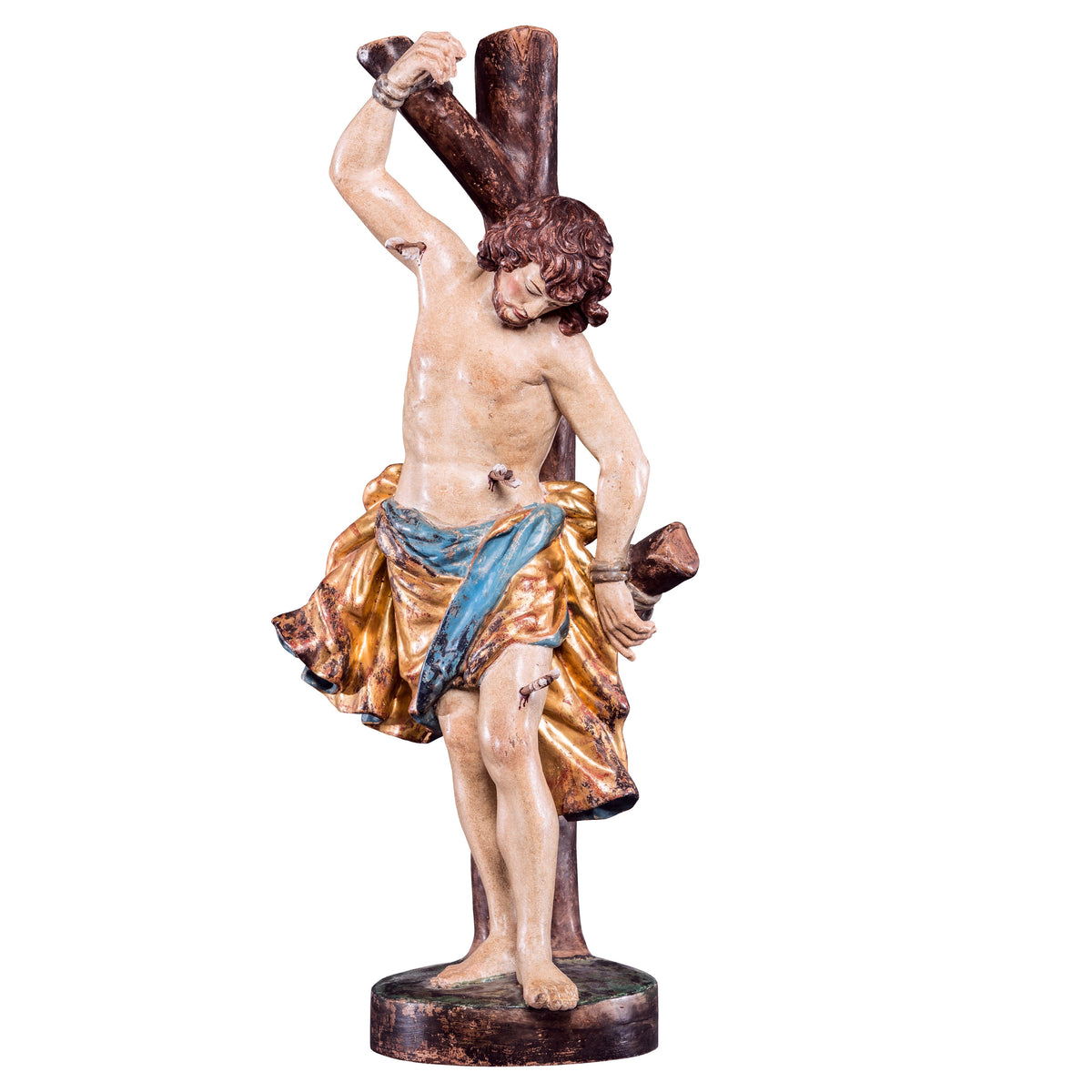Wooden Statue of St. Sebastian