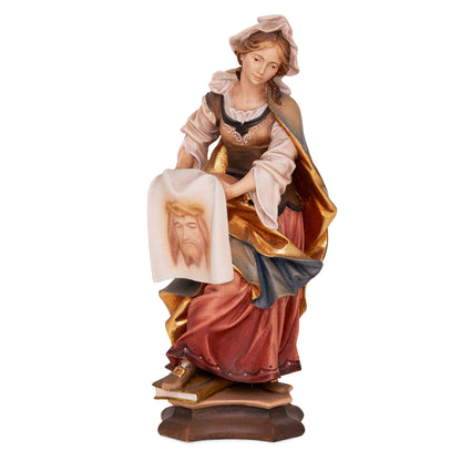 Wooden Statue of St. Veronica With the Cloth