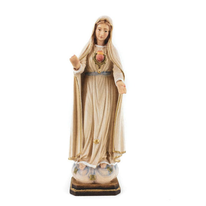 Wooden Statue of the Immaculate Heart of Mary