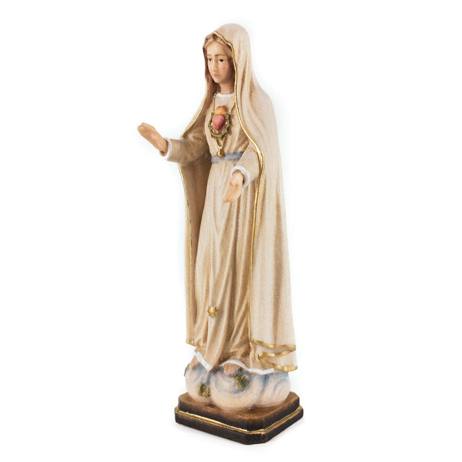 Wooden Statue of the Immaculate Heart of Mary