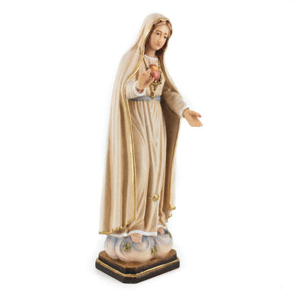 Wooden Statue of the Immaculate Heart of Mary