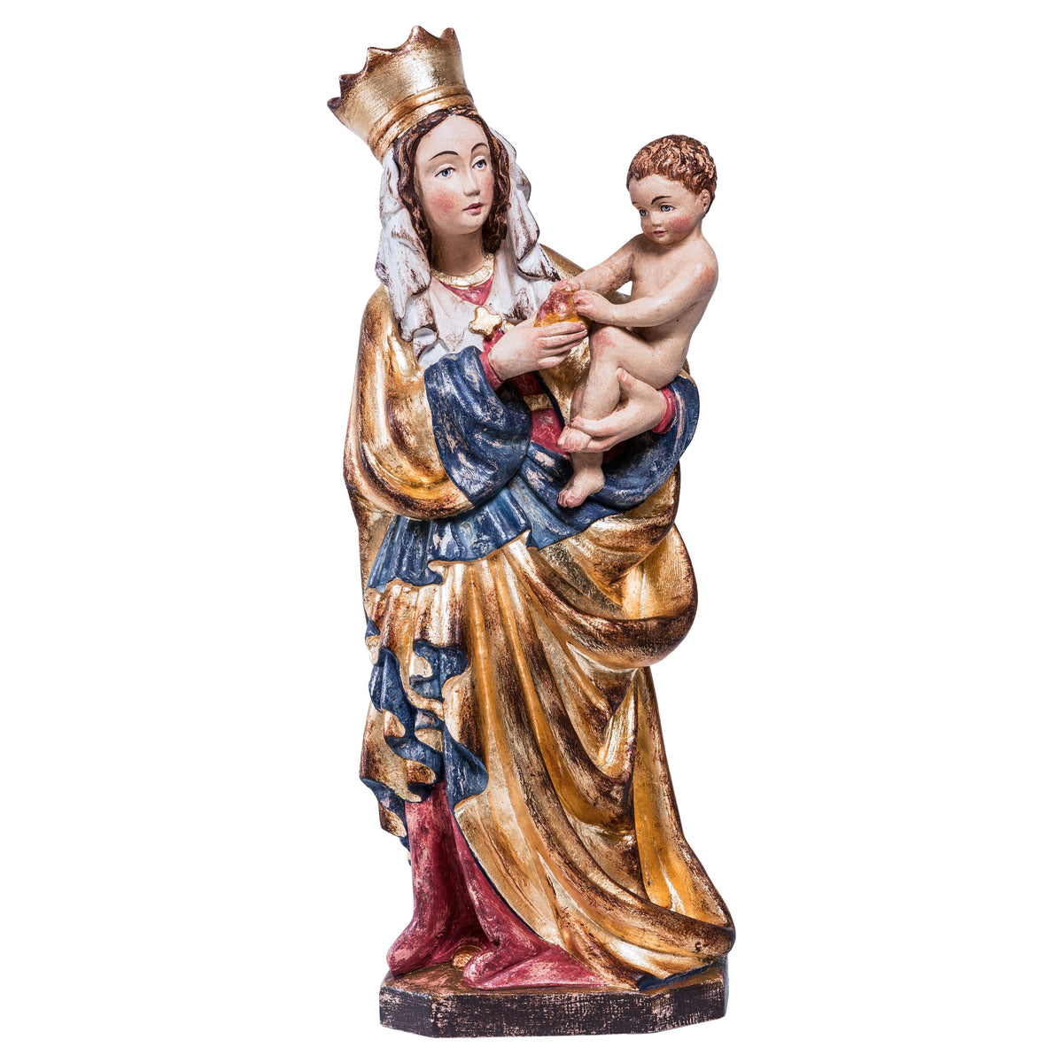 Wooden statue of Thornermadonna