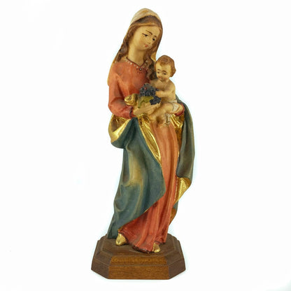 Wooden Statue of Virgin of the Grapes