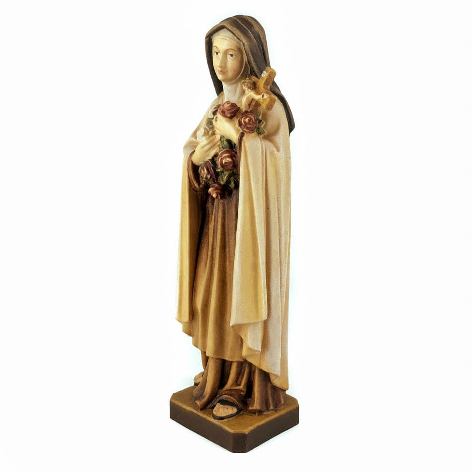 Wooden Statue St. Thérèse of Lisieux