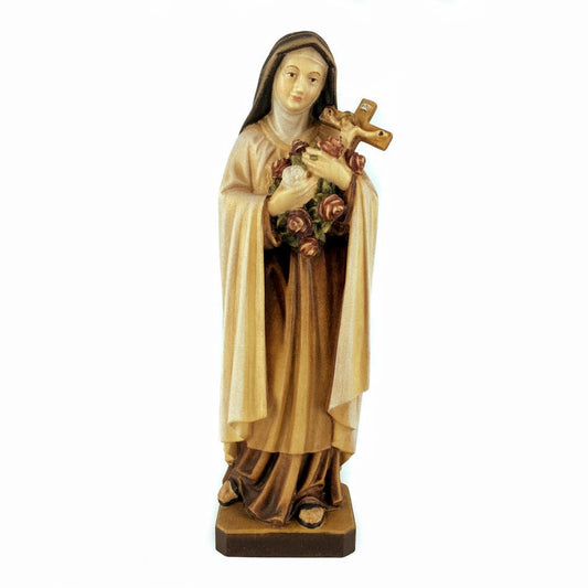 Wooden Statue St. Thérèse of Lisieux
