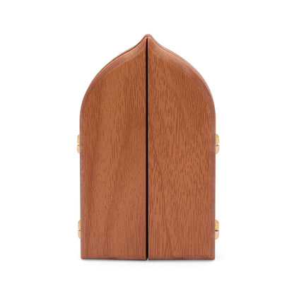 Wooden Triptych with Mater Ecclesiae Totus Tuus