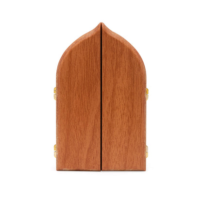 Wooden Triptych with St. Michael and Angels