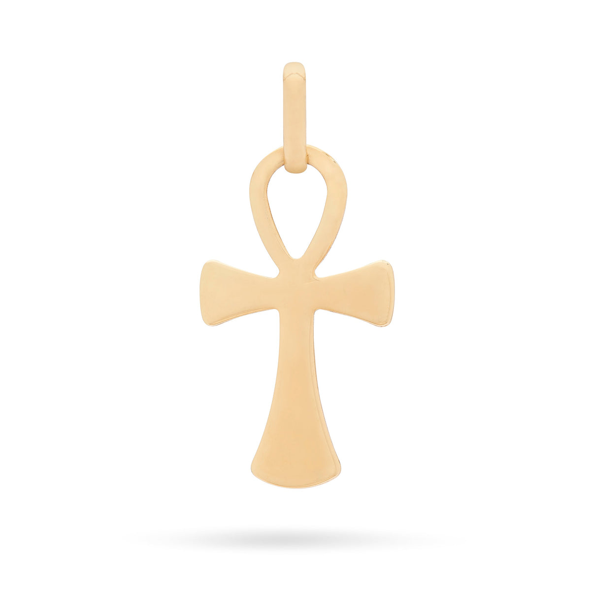 Yellow Gold Ankh Symbol Pendant