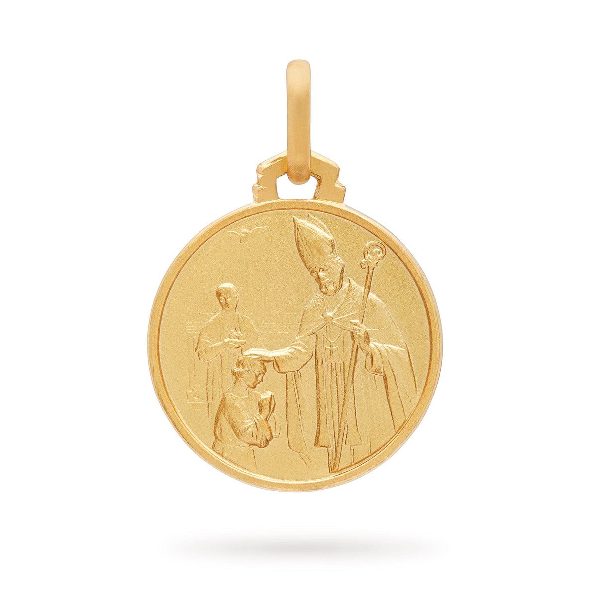 Yellow Gold Confirmation Medal