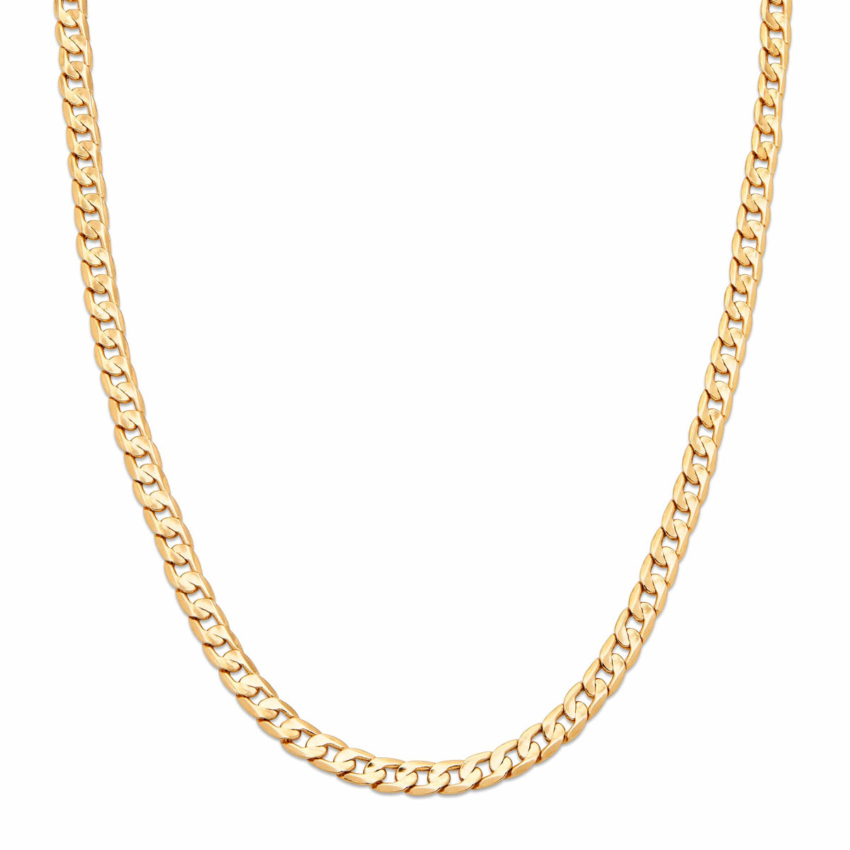 Yellow Gold Curb Chain