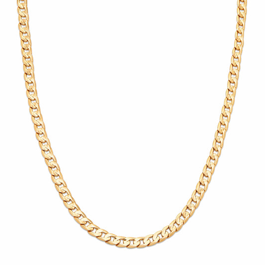 Yellow Gold Curb Chain