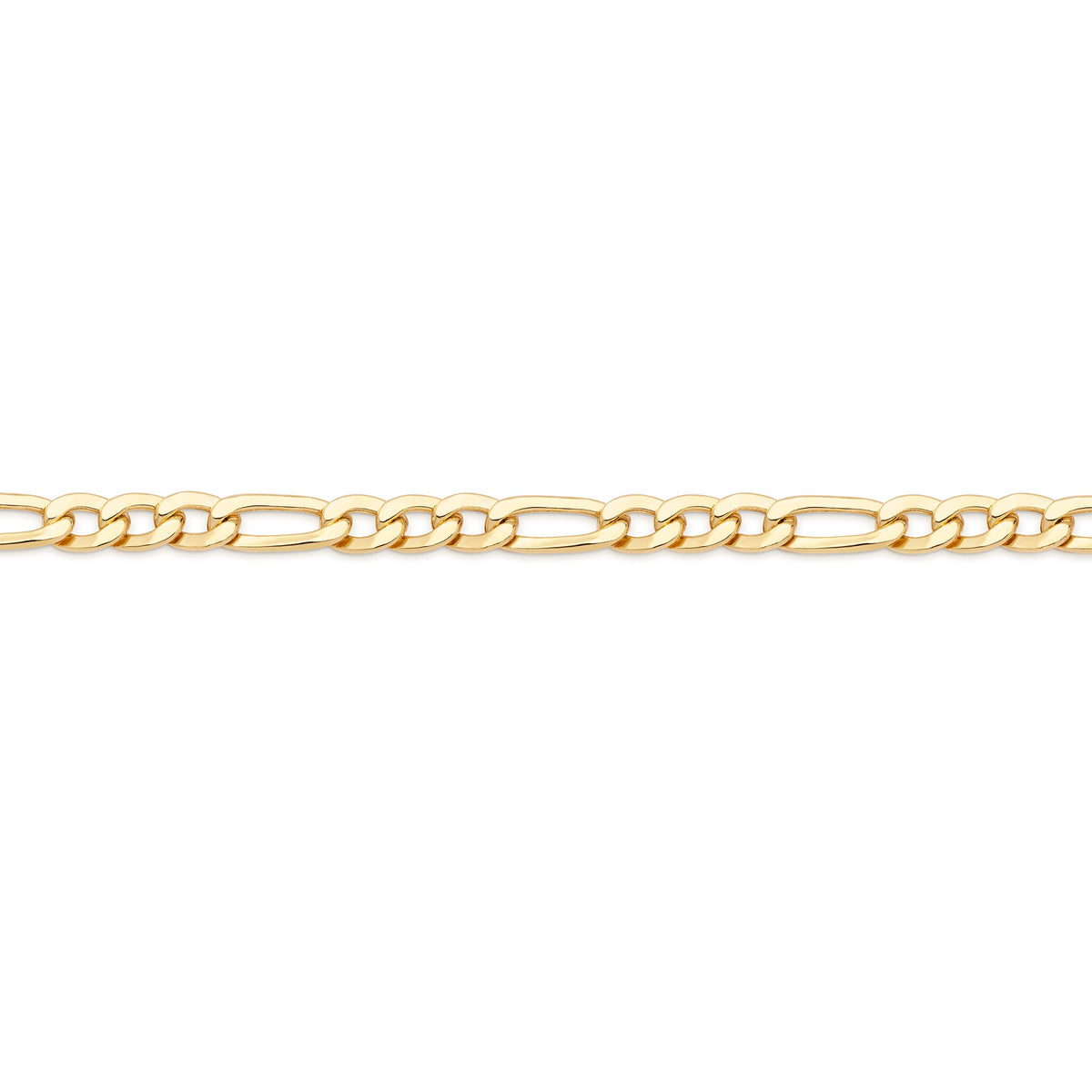 Yellow Gold Figaro Chain Necklace