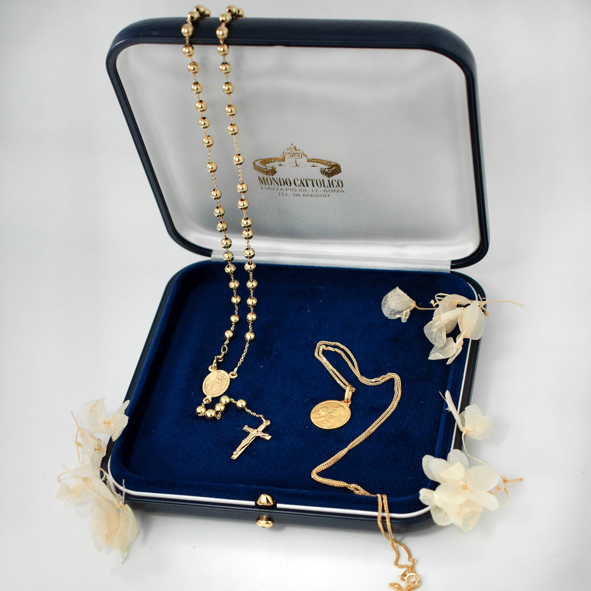 Yellow Gold First Communion Gift Set