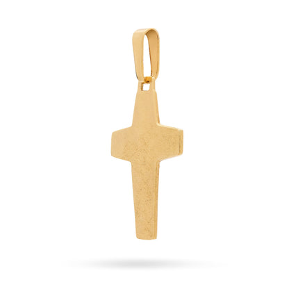 Yellow Gold Good Shepherd Cross Pendant
