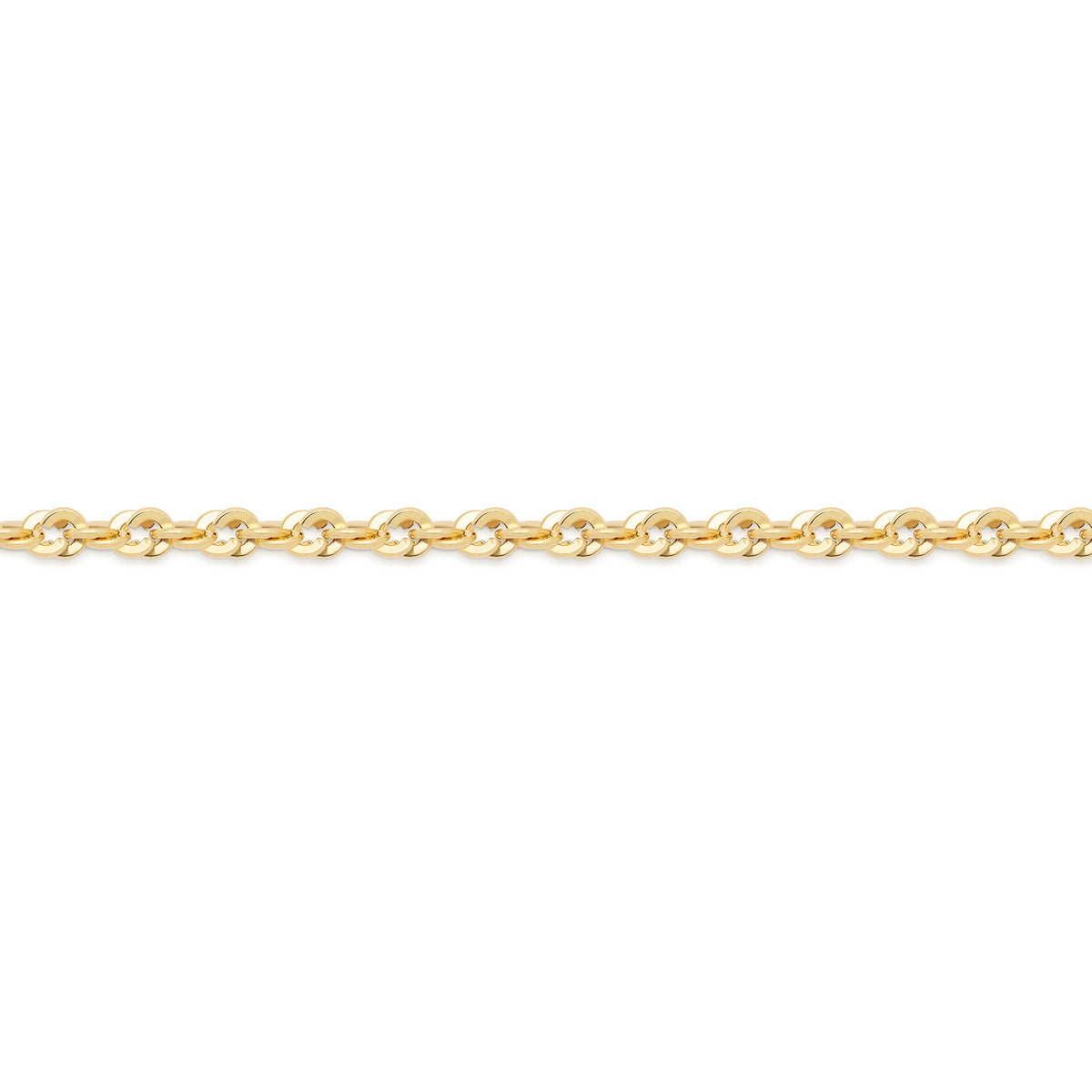 Yellow Gold Iride Chain Necklace