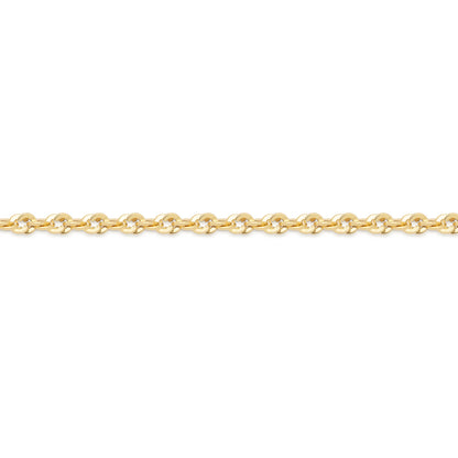 Yellow Gold Iride Chain Necklace
