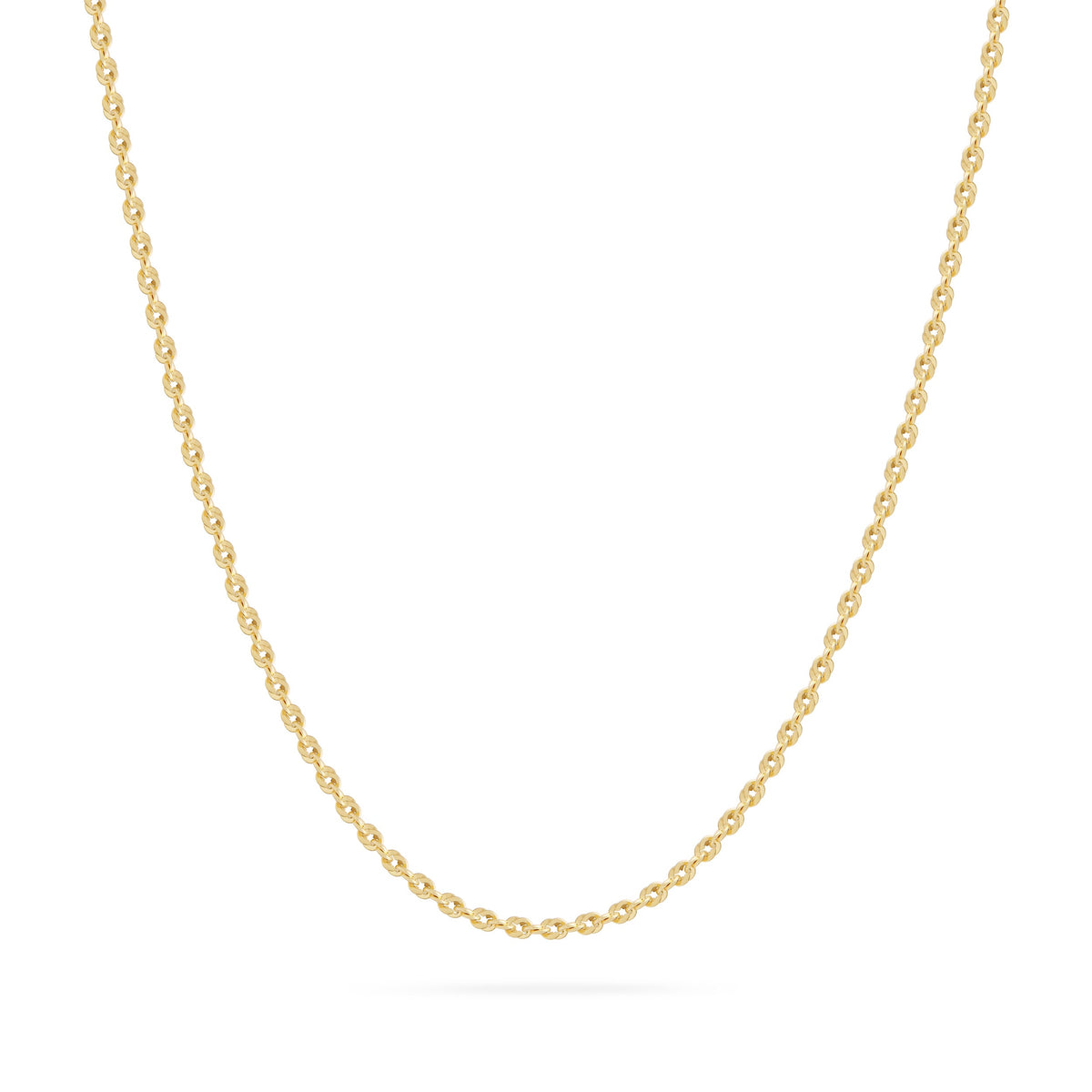 Yellow Gold Iride Chain Necklace