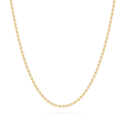 Yellow Gold Iride Chain Necklace