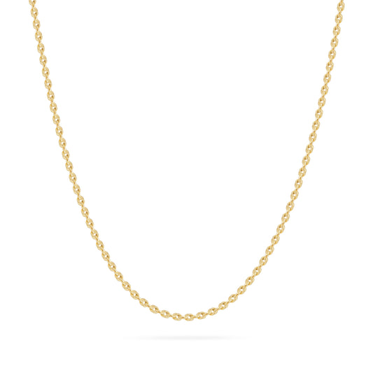 Yellow Gold Iride Chain Necklace