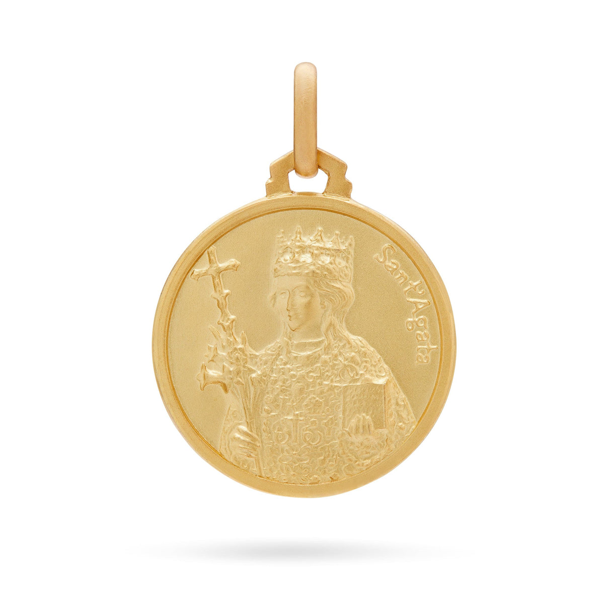 Yellow Gold Medal of St. Agatha