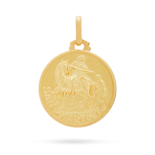 Yellow Gold Medal of St. Martin of Tours