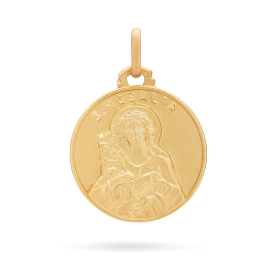 Yellow Gold Medal of St. Rosalia