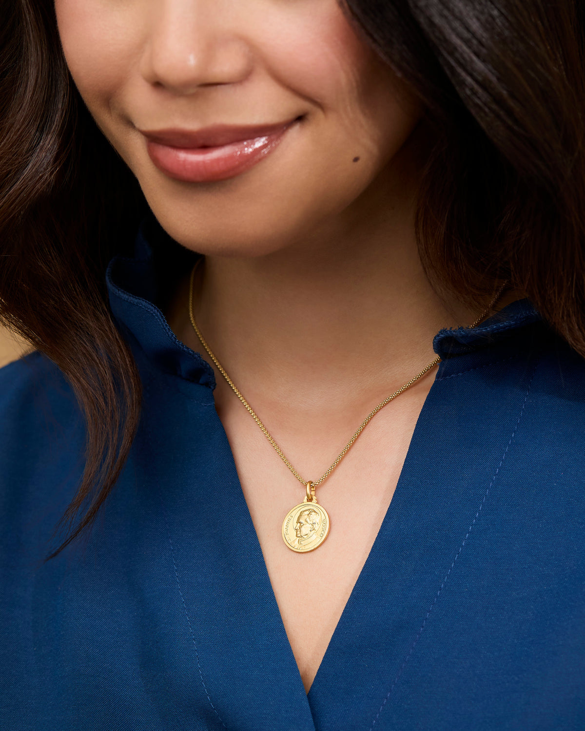 Yellow Gold Medal of St. John Bosco