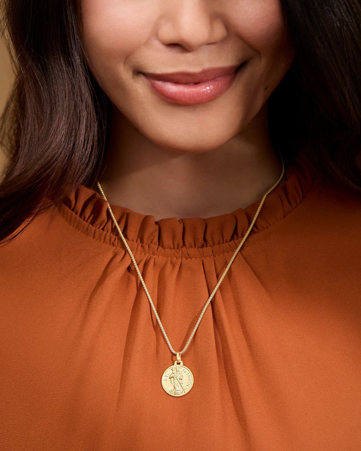 Yellow Gold Medal of St. Patrick
