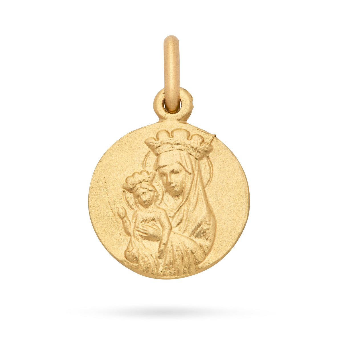 Yellow gold Peace Cross Pendant