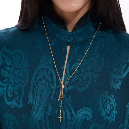 Yellow Gold Rosary