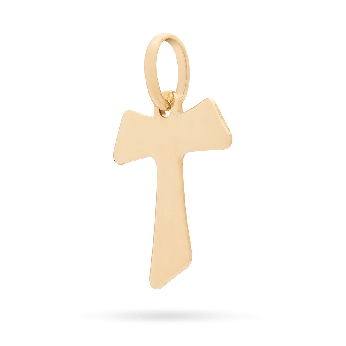 Yellow Gold Tau Cross Pendant